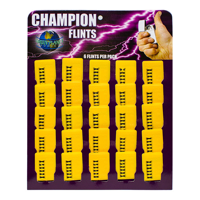 Champion Flints for Lighters Display of 25