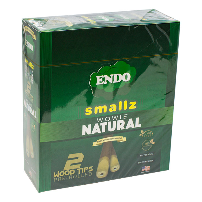 Endo Organic Wowie Natural Pre-Rolled Hemp Wraps