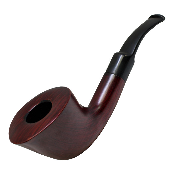 Brown Bamboo Style Tobacco Wood Pipes