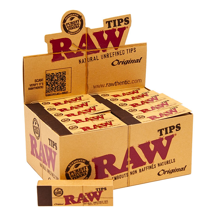 Raw Natural Unrefined Tips Original