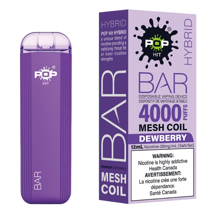 Dewberry Pop Hybrid Bar 4000 Puff Disposable Vape