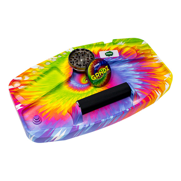 Endo Tie and Dye Premium Multifunction Rolling Tray