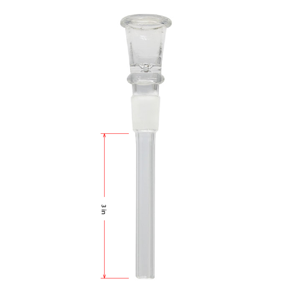 Plain Glass 4 Inches Stems With 14mm Joint And Bowl