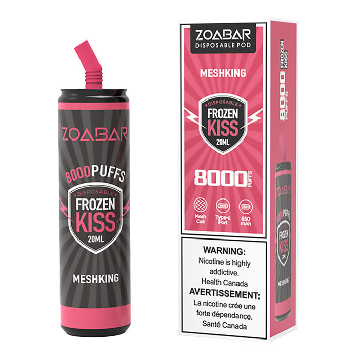 Zoabar Frozen Kiss 8000 Puffs Meshking Disposable Vape