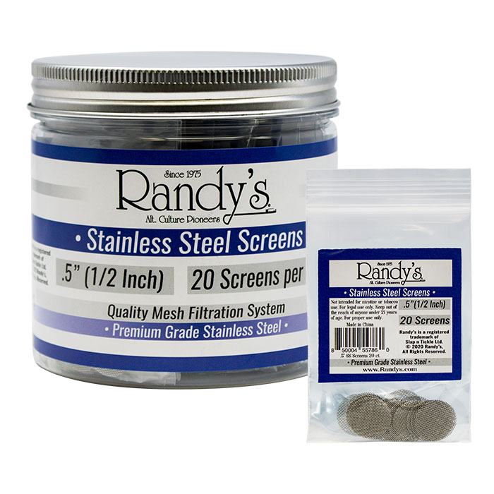 Randy's 0.5 Inches Stainless Steel Screens Ct 36