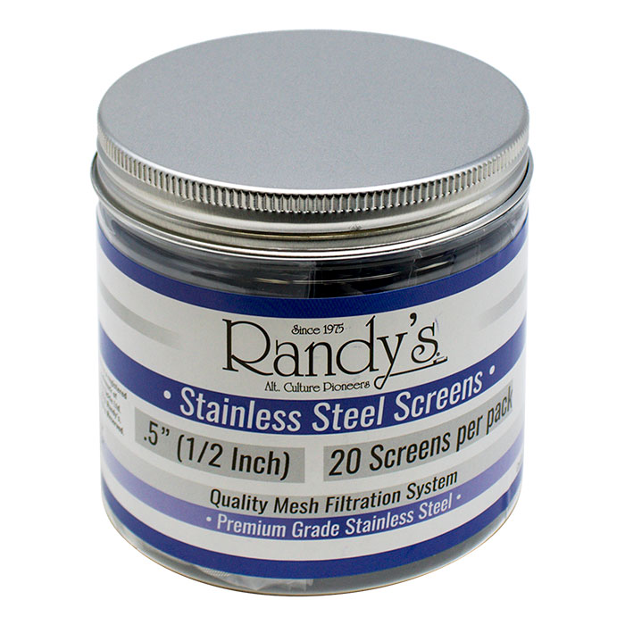 Randy's 0.5 Inches Stainless Steel Screens Ct 36