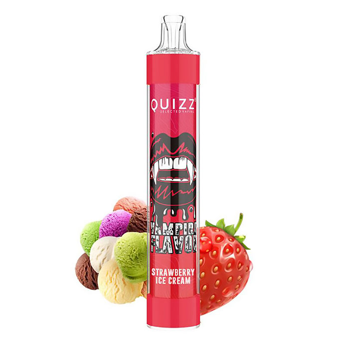 Strawberry Ice Cream Quizz Disposable Vapes 4000 Puffs