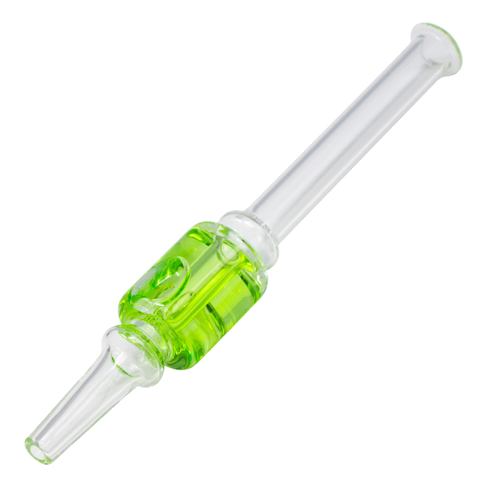 Green Freezable Glycerin Glass 12mm Nectar Collector