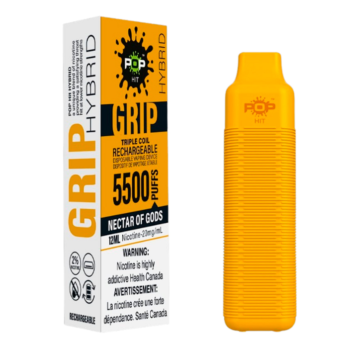 Nectar of Gods Pop Hybrid Grip 5500 Puff Rechargeable Vape