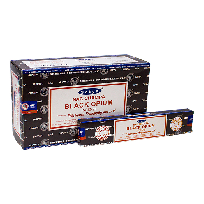 Satya Black Opium Incense 15 Gm
