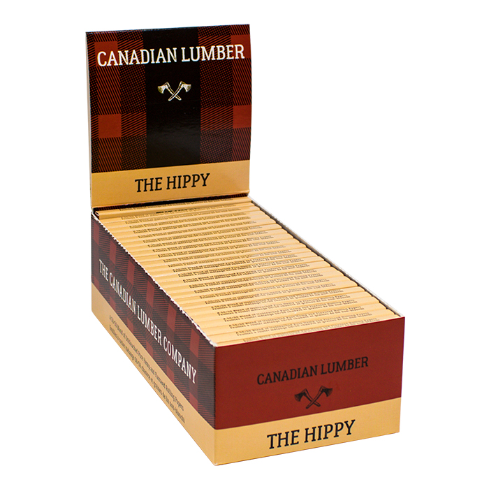 Canadian Lumber Double Window The Hippy Rolling Paper Display of 25