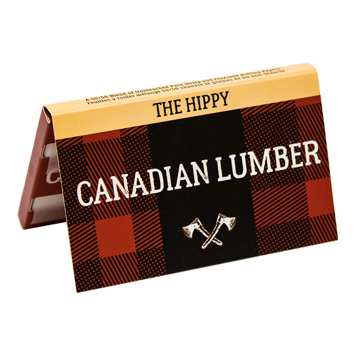 Canadian Lumber Double Window The Hippy Rolling Paper Display of 25