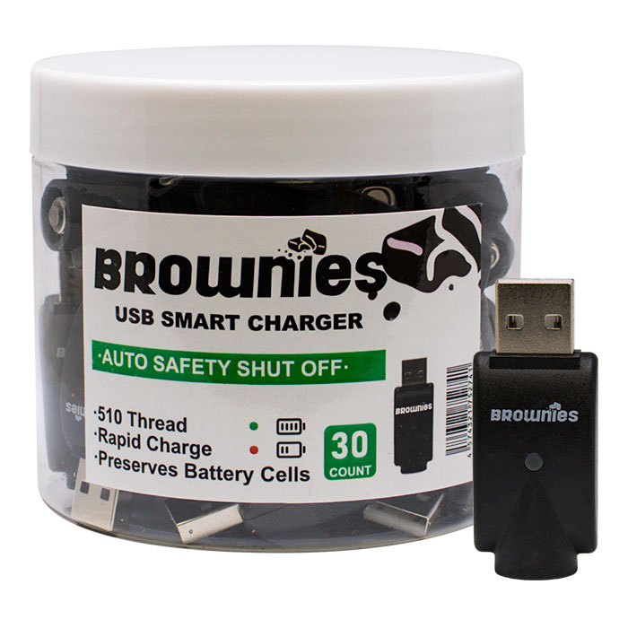 Brownies USB 510 Thread Smart Charger Jar of 30