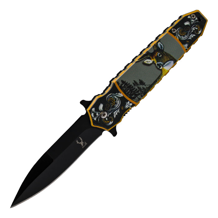 Black Deer Foldable Pocket Knife