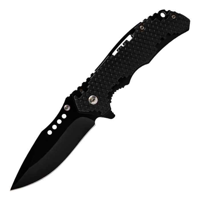 Black Razor Tactical Foldable Pocket Knife