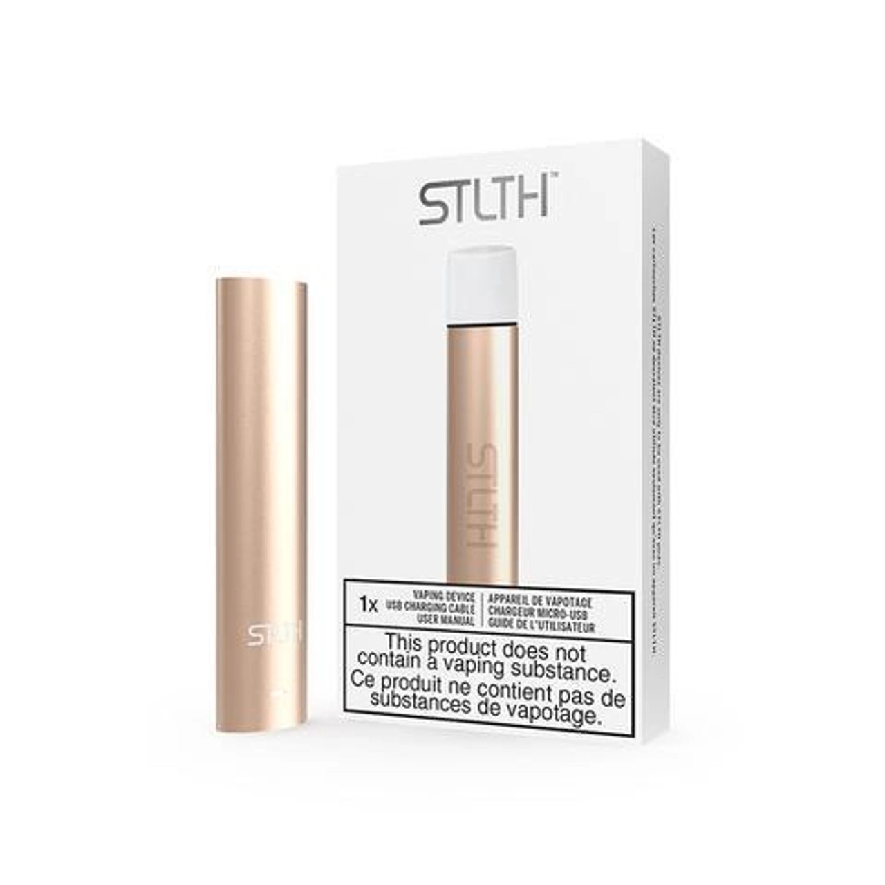 Rose Gold Metal STLTH Type-C Anodized Device