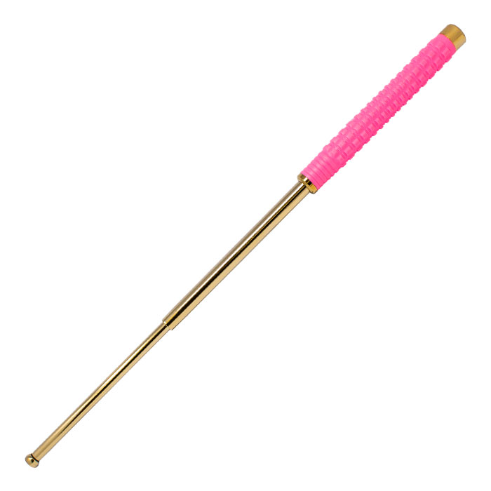 Pink and Gold Expandable 26 Inches Baton