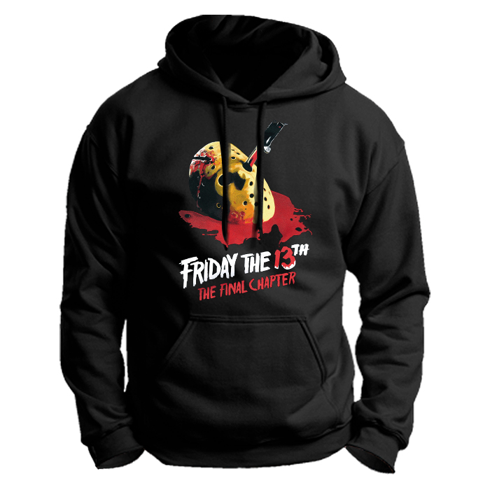 Jason Vorhees Friday The 13th Final Chapter Black Unisex Hoodie