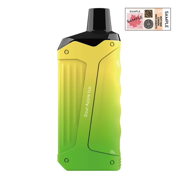 (Stamped) Sour Apple Ice Vapmod 8000 Puffs Disposable Vape Ct 10