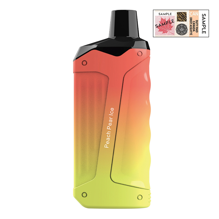 (Stamped) Peach Pear Ice Vapmod 8000 Puffs Disposable Vape Ct 10