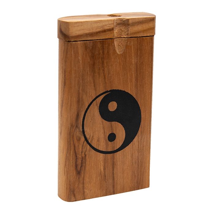 Yin And Yang Wooden Dugout 4 Inches