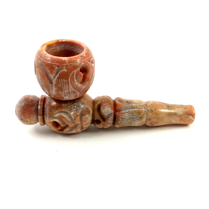 HAND CRAFTED TINY STONE PIPE