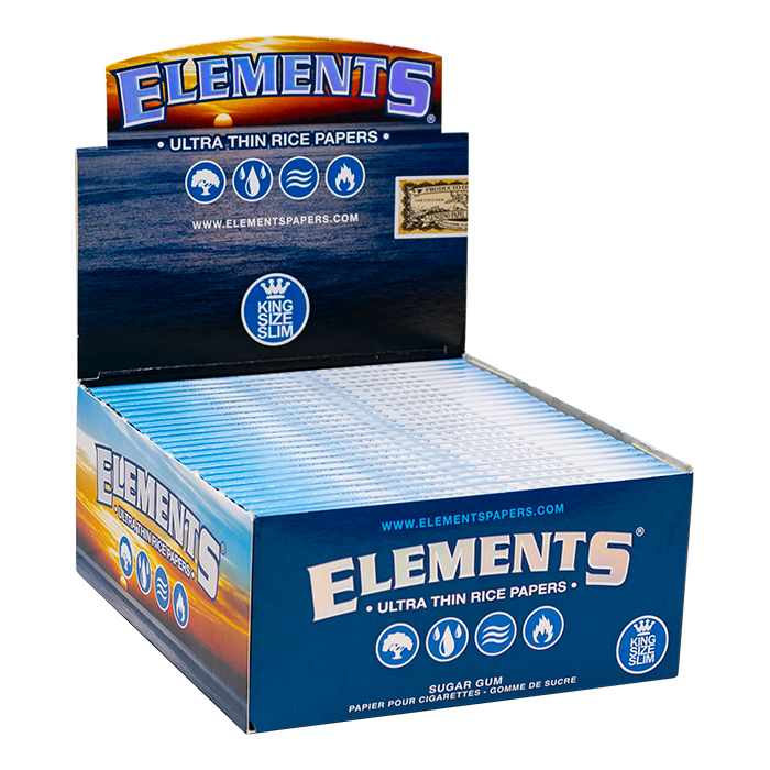 Elements Ultra Thin Rolling Papers King Size