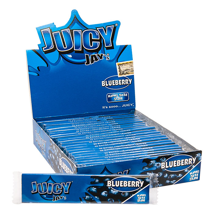Juicy Jay Rolling Paper Blueberry King Size