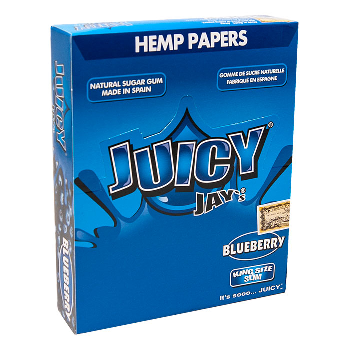 Juicy Jay Rolling Paper Blueberry King Size