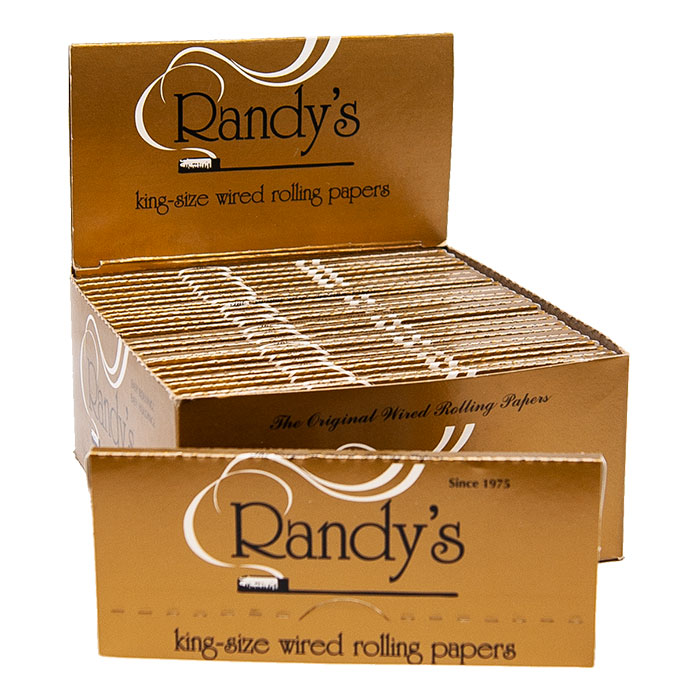 RANDY'S WIRED ROLLING PAPER GOLDEN KING SIZE