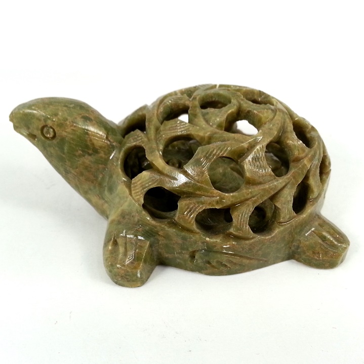 Stone Crafted Turtle Statue