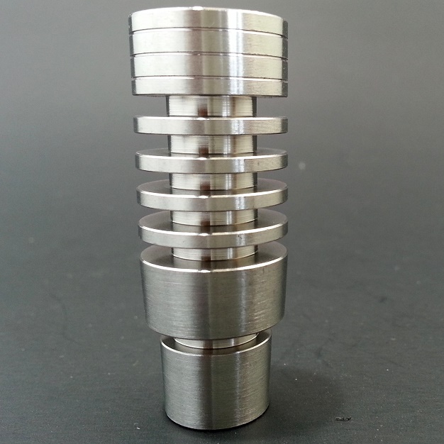 DOMELESS TITANIUM NAIL MALE JOINT 14MM TO 14MM AND 19MM TO 19MM