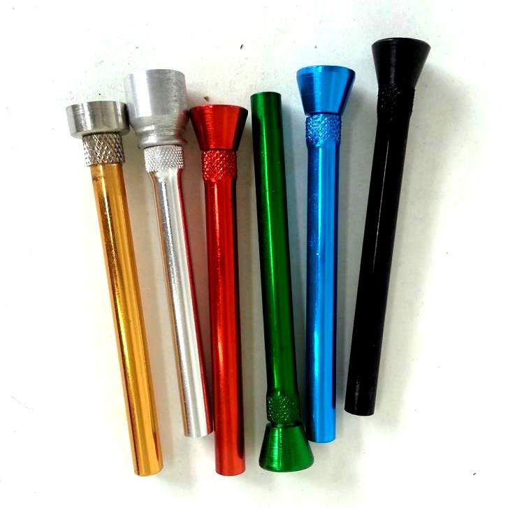 ASSORTED COLORED METAL STEM 4 INCHES