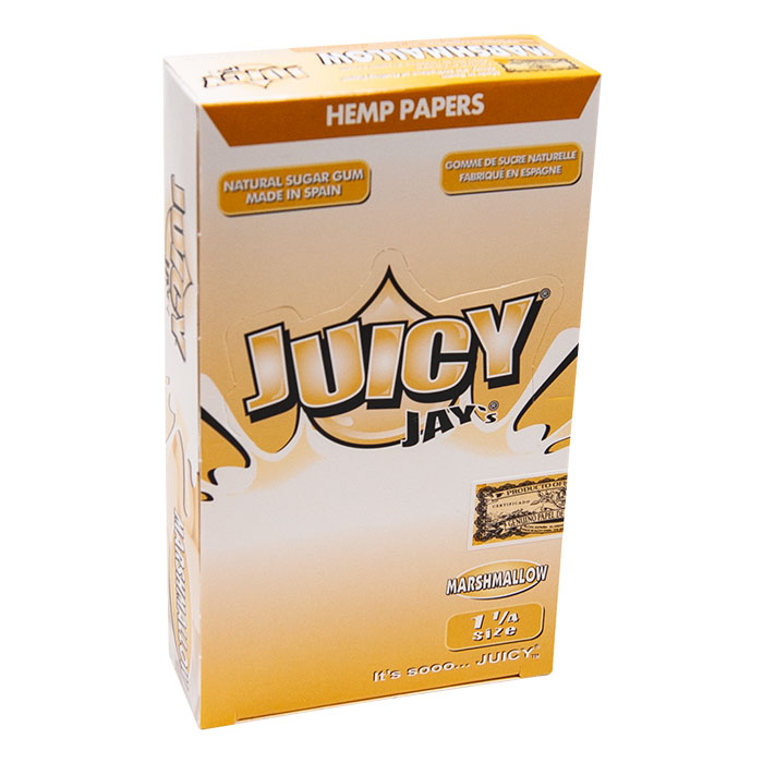 Juicy Jay Marshmallow Rolling Paper 1.25 Ct 24