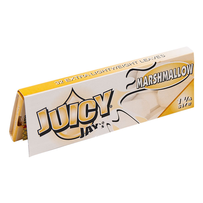 JUICY JAY ROLLING PAPERS MARSHMALLOW 1.25 Ct 24