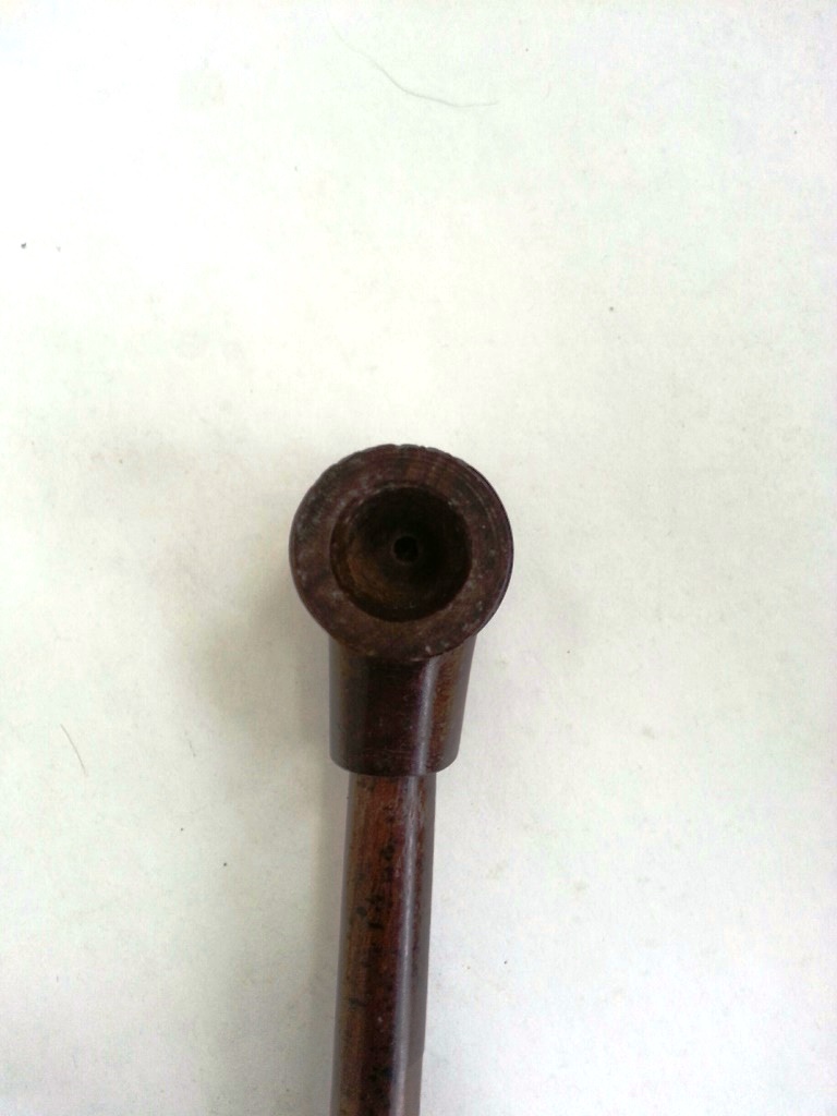 Plain Wooden 3 Part Pipe 8 Inches