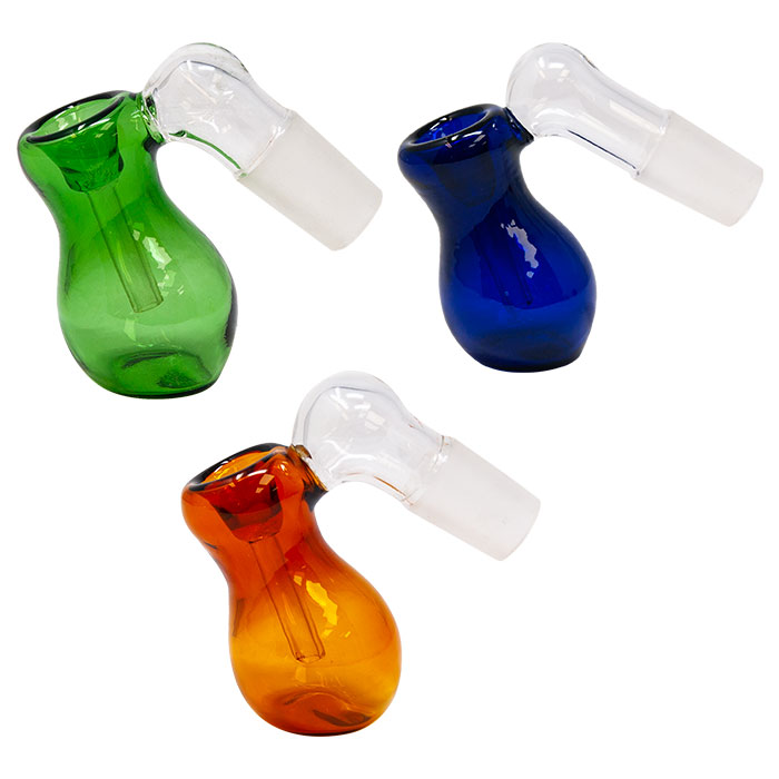 ASSORTED COLORED ASH CATCHER WITH 19MM JOINT