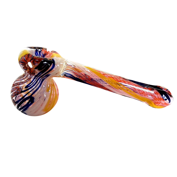 INSIDE OUT GLASS HAMMER WITH BUILT IN BOWL 8 INCHES