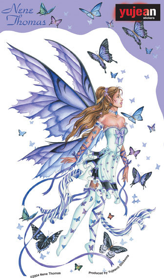 Lavender Serenade Fairy Sticker