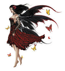 Nene's Flamenco Fairy Sticker