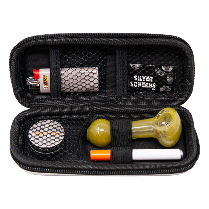 Silver Complete Smoke Kit