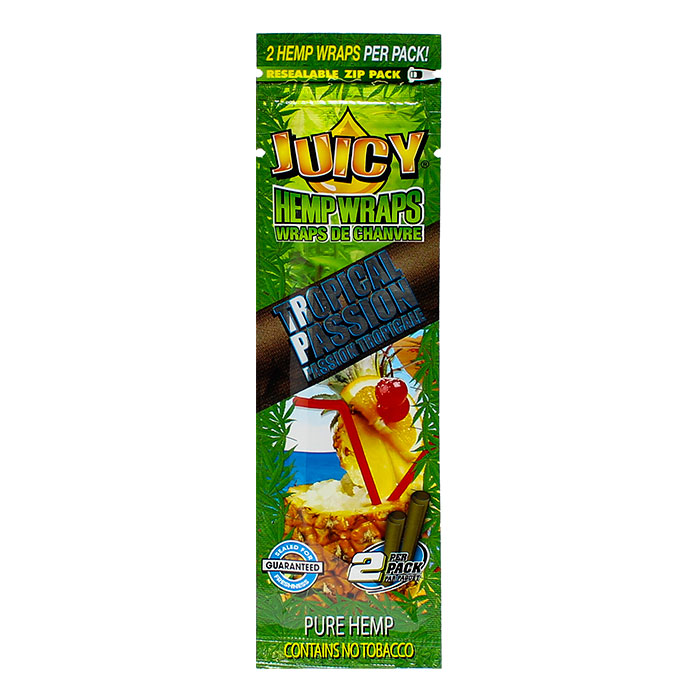 Juicy Jay Hemp Wraps Tropical Passion