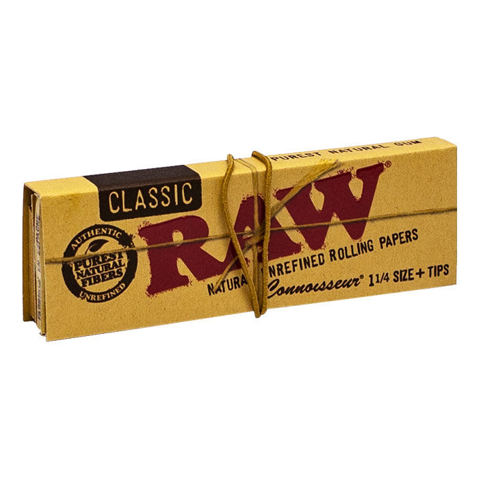 RAW Classic Connoisseur 1.25 With Tips