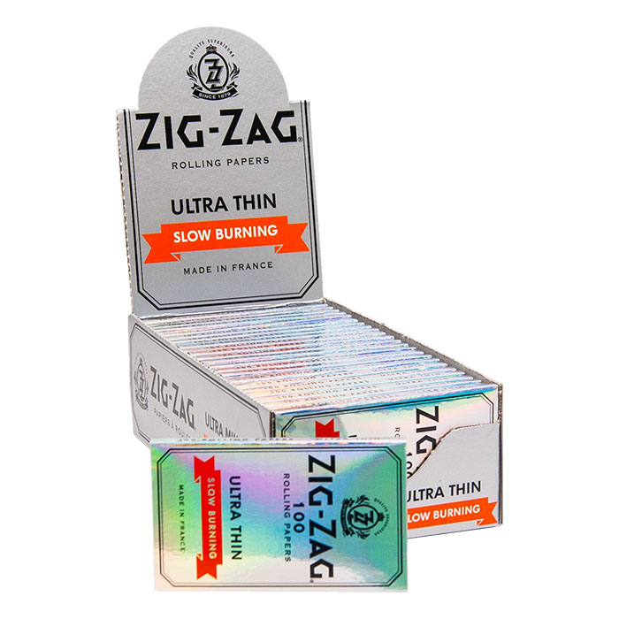 Zig Zag Ultra thin Slow Burning Rolling Paper 1 1/2