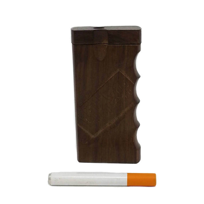PUFF AND STUFF WOODEN DUGOUT WITH GRIP