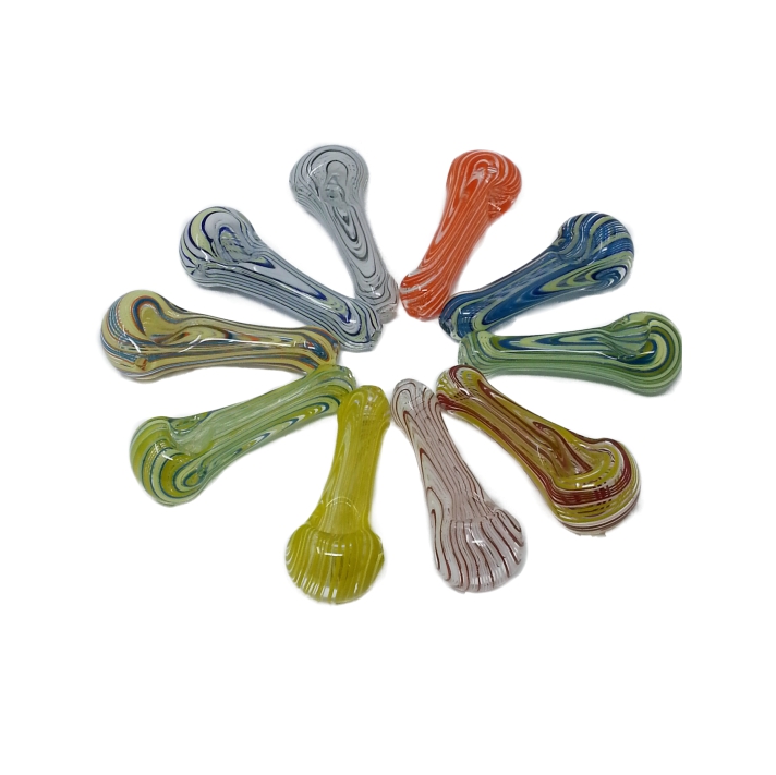 COLORFUL GLASS PIPES 5 INCHES