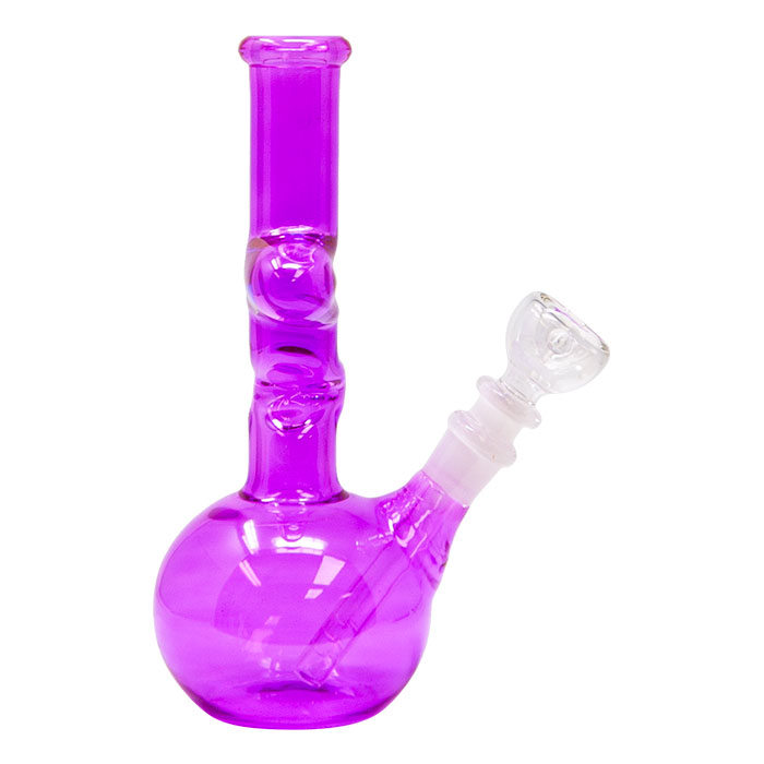 Pink Twisted 8 Inches Glass Bong