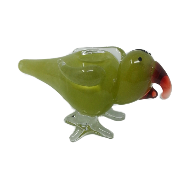 GREEN PARROT GLASS PIPES