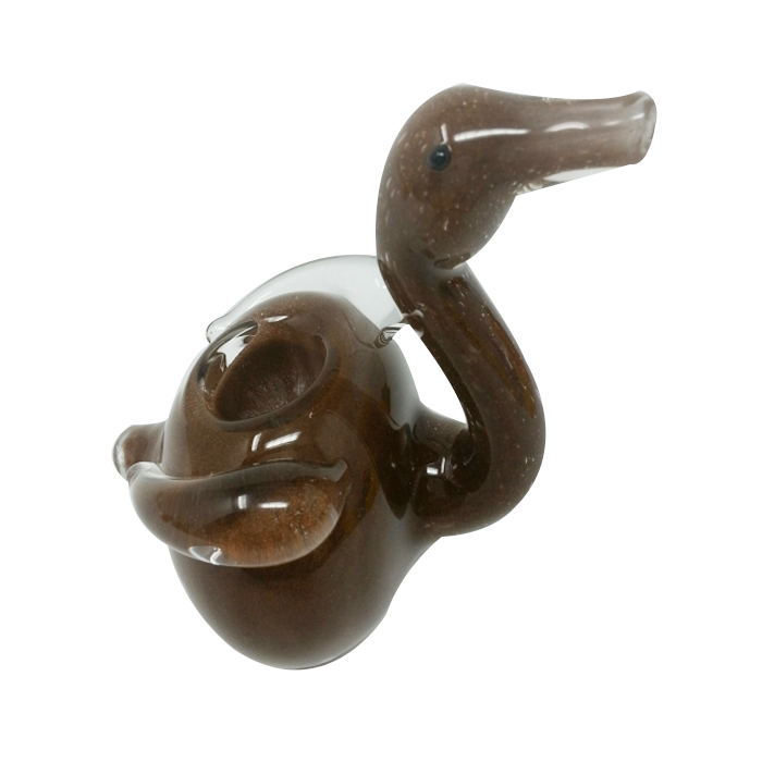 Brown Duck Style Glass Pipes