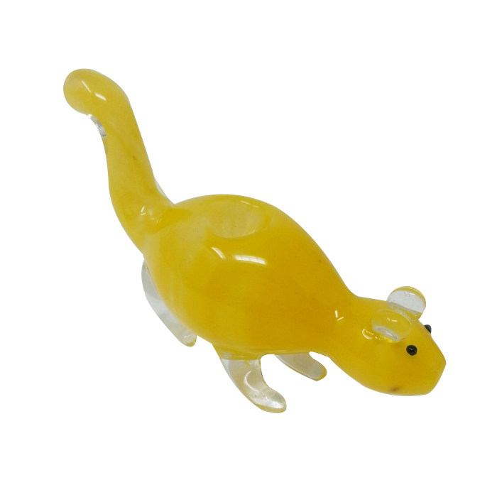 Yellow Rat Glass Pipe